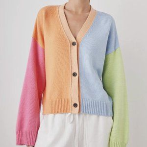 Rails Reese Color Block Cardigan Size M